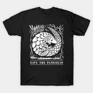 Endangered Species - Save The Pangolin T-Shirt